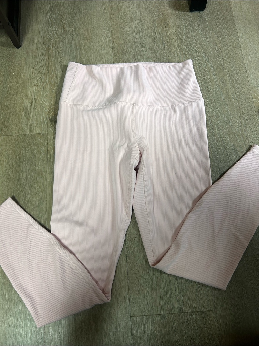 JoyLab Light Pink Ribbed Leggings